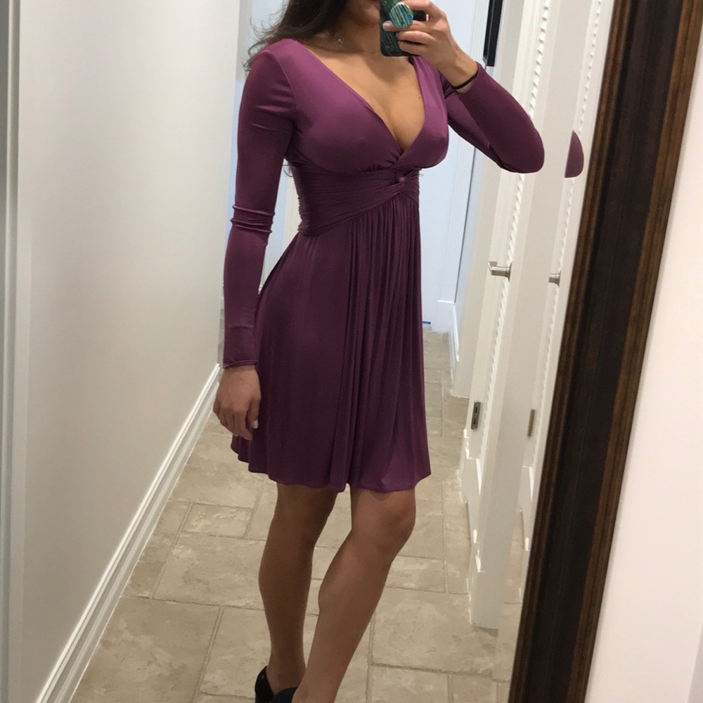 Beautiful purple deess